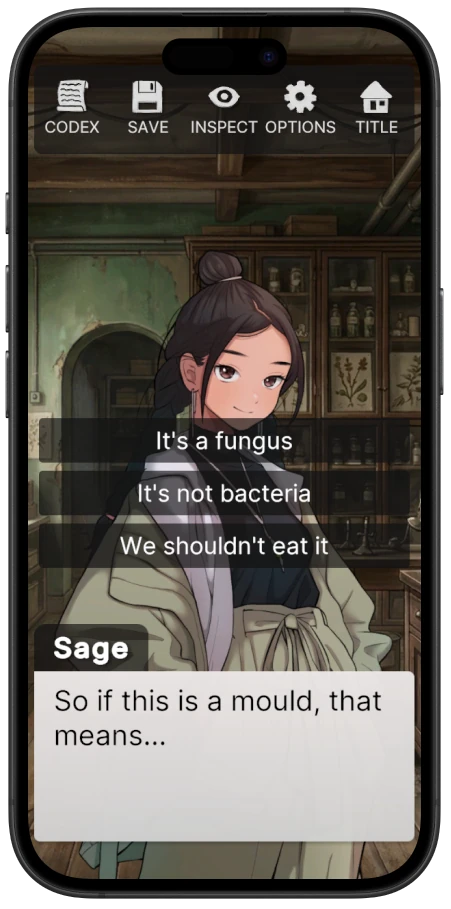 The Curator's Legacy on iPhone