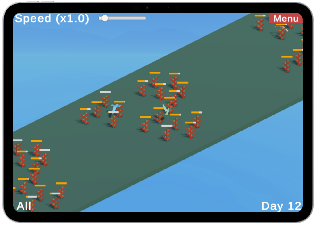 Hummingbird Foraging Simulator
